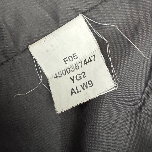 THE NORTH FACE 550 Hyvent Dark Green Parka Jacket inner gray puffer coat XXXL - Picture 6 of 12